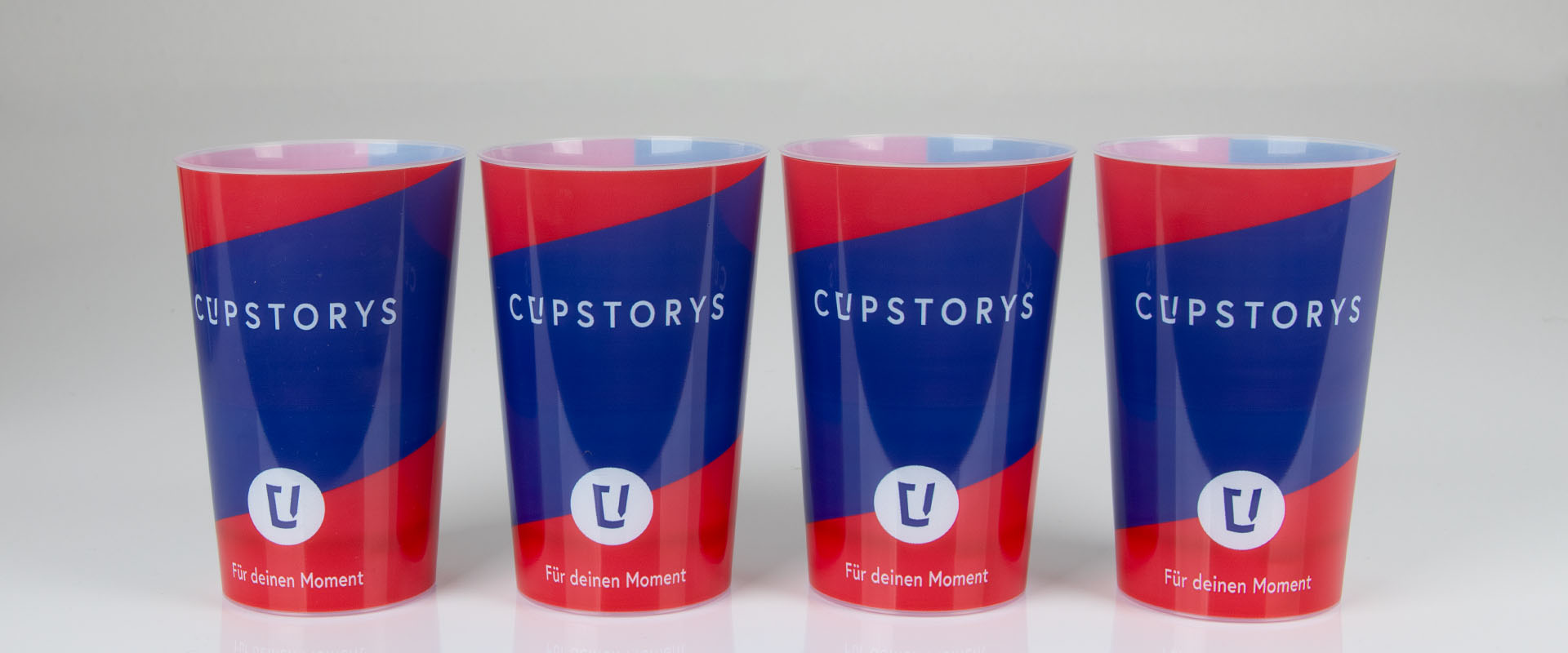 Herbruikbare bekers met logo laten bedrukken op cupstorys.nl